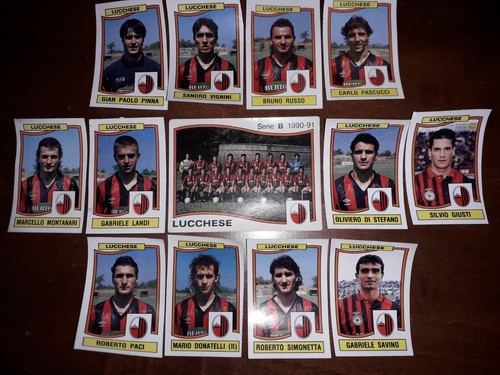 Lotto figurine panini lucchese - figurine,