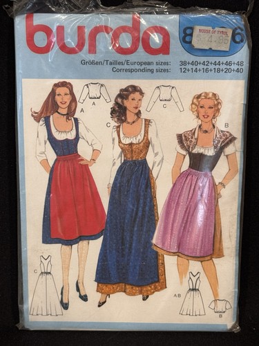 Costume burda vintage modello - burda,