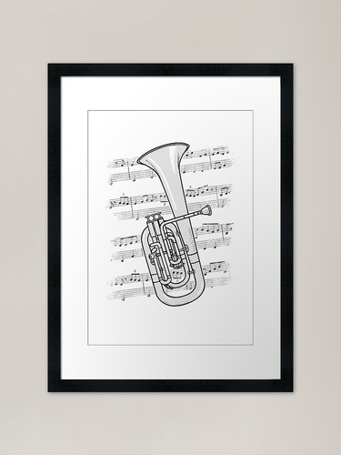 Corno tenore notazione - , musica