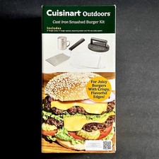 Cuisinart smash burger kit - burger,