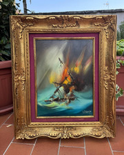 DIPINTO OLIO SU TELA A. RIZZO