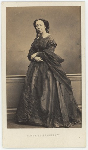 Cdv circa 1865 cantatrice - circa,