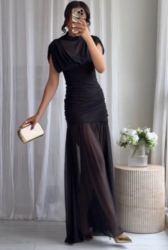 Abito midi donna - zara, nuovo