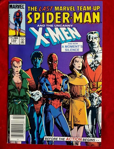 1985 marvel team 150 - team-up, #150