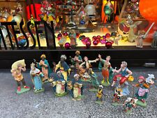 15 vecchie statuine PRESEPE FONTANINI statuina vintage NATIVITY plastica