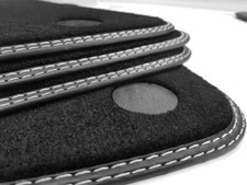 Tappetini doppia cucitura per Mercedes CLK C209 W209 AMG anno 2002-2009 velluto 