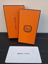 Authentic Hermès Apple Watch Orange Box + Paper Bag – Very Good Condition
