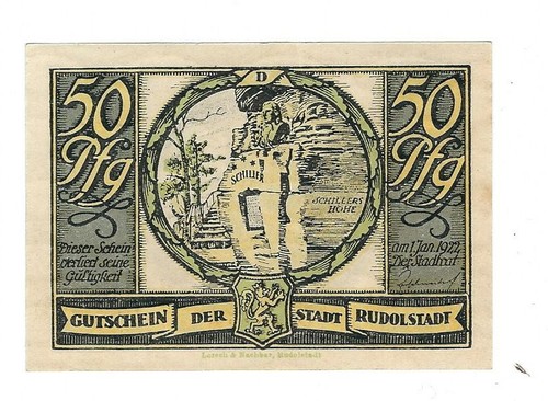 Moneta emergenza rudolstadt - di,