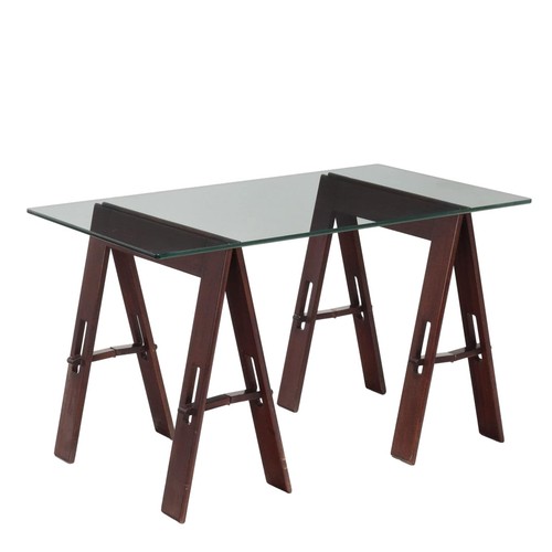 Tavolo cavalletti vintage - a,