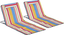 Set 2 Sdraio Da Spiaggia Con