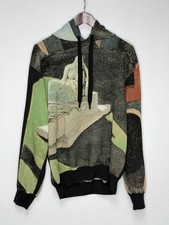 Felpa con cappuccio jacquard