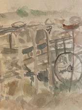 Pittura 1960 acquerello - pittura,