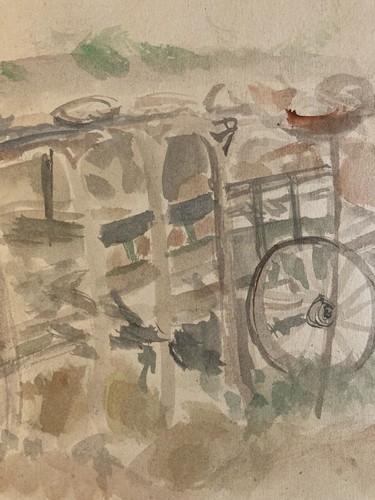 Pittura 1960 acquerello - pittura,