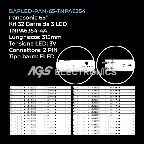 Kit barre strip led - 32, 3