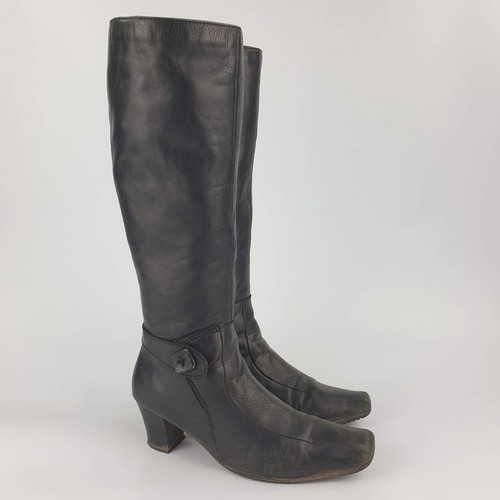 Clarks boots black leather - clarks,