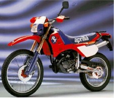 APRILIA ADESIVI ORIGINALI GENUINE DECAL RX 50 RX50 1989 89 ROSSO 8211807