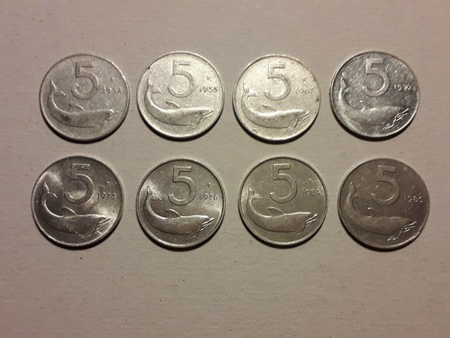Lotto monete lire - monete, da
