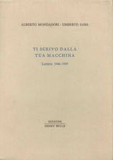 Mondadori alberto saba - mondadori,