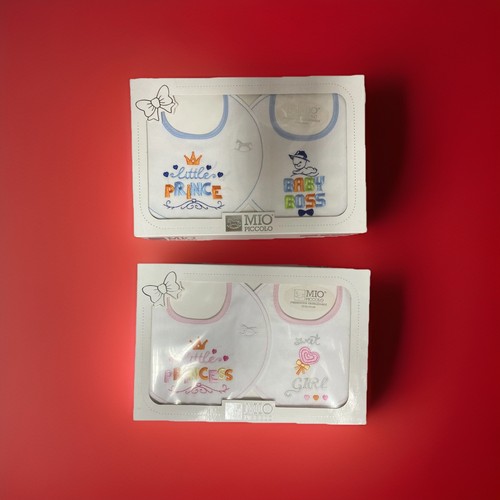 Set bavaglini pezzi neonato - ,