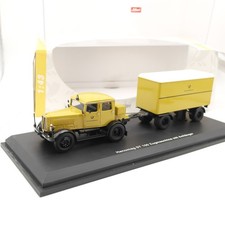 Schuco 1:43 006257 Hanomag ST 100 trattore con rimorchio posta in confezione originale RR2283