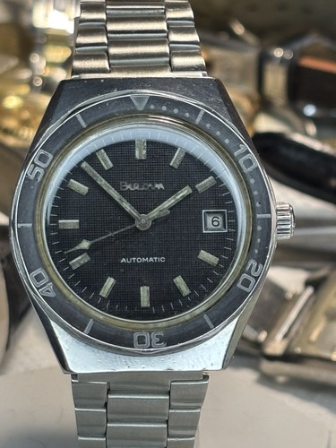 Bulova diver vintage - bulova,