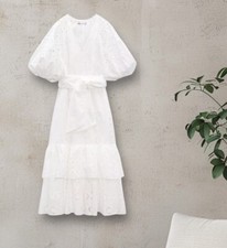 NWTZARA BELTED EMBROIDERED