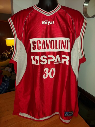 Maglia basket royal scavolini - basket,