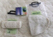 Set Lana Merinos Woolmark Coperta coprimaterasso federe fascia cervicale renale 