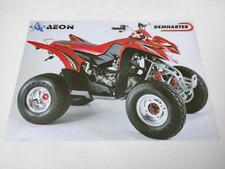 Quad Aeon Cobra 220 de 2007 Deutsche Prospectus Catalogue Brochure