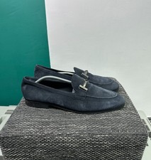 Tod's Loafers in Suede Blue