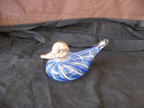Petit canard verre murano - petit, en