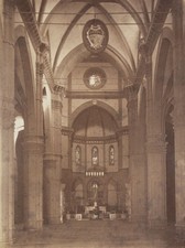 FRATELLI ALINARI (XIX secolo) Circondario, Firenze, Santa Maria del Fiore, 1880 circa, Albu