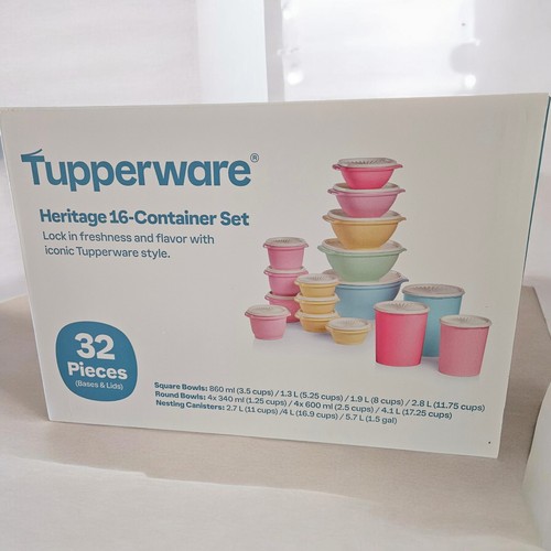 New box tupperware heritage - in,