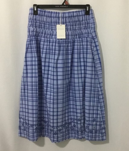Maxi gonna ricamata quadri - maxi,