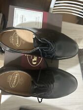 CHURCH’S CHAPEL BLACK FIT G TAGLIA PIANTA 65 6,5 40,5 come Nuove Cuoio Gomma New