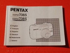 PENTAX ESPIO738S - Manuale Operativo - Multi Lingue Originale