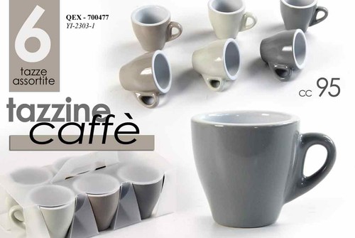 Set tazzina caffè - 6, tipo
