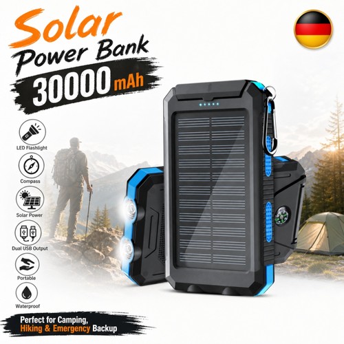 Powerbank solare impermeabile - powerbank,