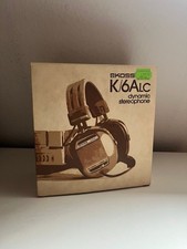 Cuffie vintage Koss K6ALC NOS mai usate anni 70 scatola originale complete