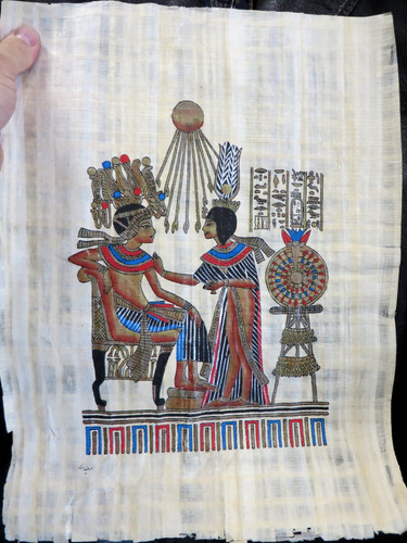 Papiro papyrus egiziano fatto - papiro,