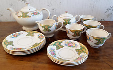 Servizio da thè inglese Washington Pottery LTD Hanley England