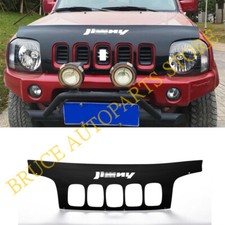 Front Hood Bumper Glossy Black