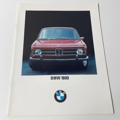 Bmw 1800 xl brochure - 1800,