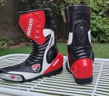 Stivali Ducati in pelle per