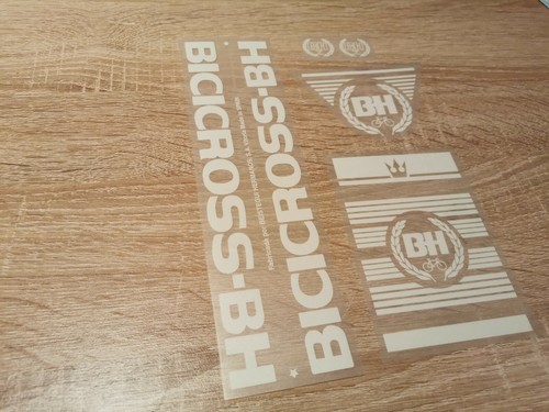 Bicicross vinilo decal set - bh,
