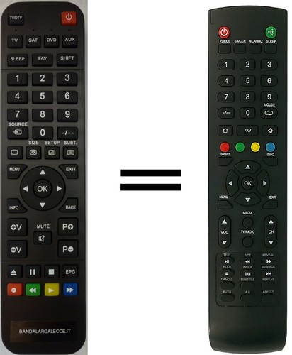Telecomando gia programmato - telecomando,