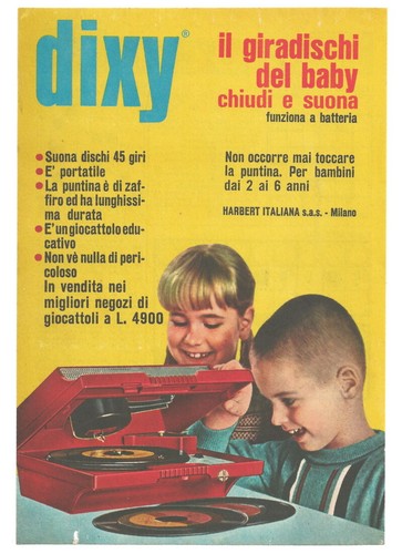 Pubblicità 1969 harbert - pubblicità,