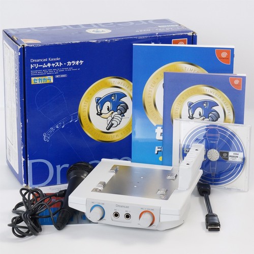 Console sega dreamcast karaoke - sega,