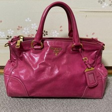 Borsa tote PRADA in pelle rosa