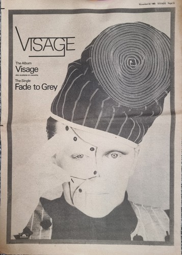 Visage fade grey - grey, steve